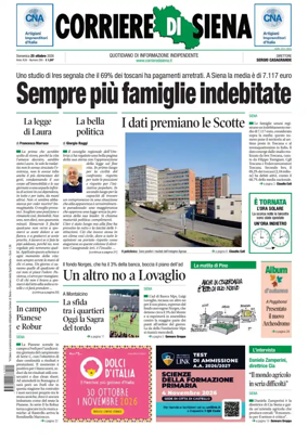 Cover of Corriere di Siena
