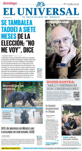 Cover of El Universal