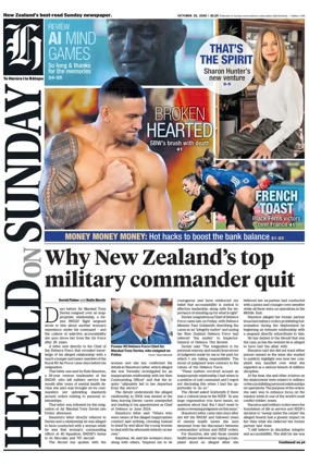 Cover of Herald on Sunday