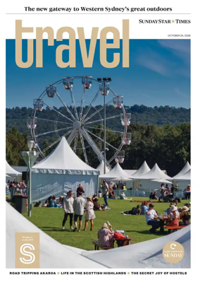 Cover of Sunday Star Times Travel