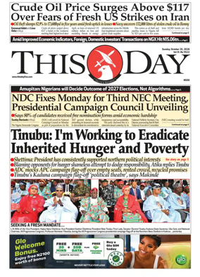 Cover of THISDAY