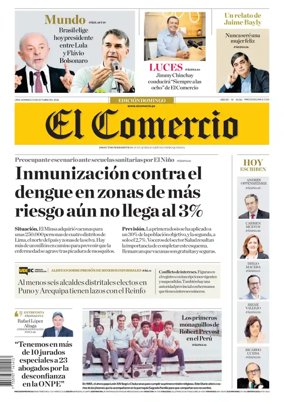 Cover of Diario El Comercio