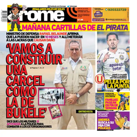 Cover of Diario Trome