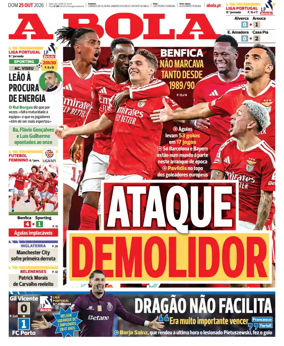 Cover of A BOLA (Portuguese)