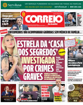 Cover of Correio da Manha Weekend