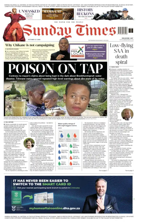 Cover of Sunday Times