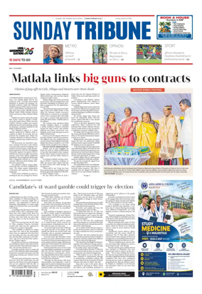 Cover of Sunday Tribune