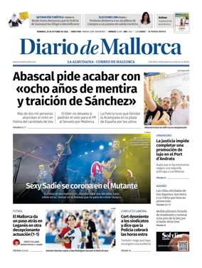 Cover of Diario de Mallorca