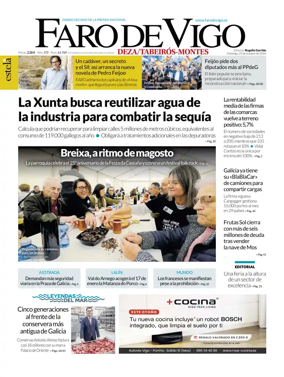 Cover of Faro de Vigo (Deza/Tabeiros-Montes)