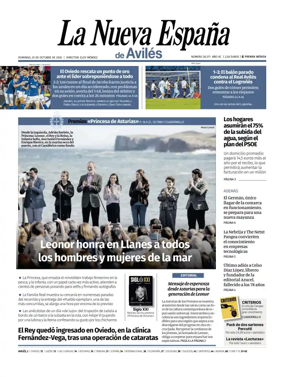 Cover of La Nueva Espana (Aviles)