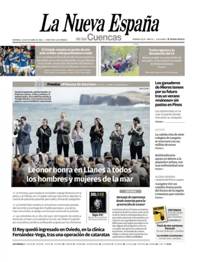 Cover of La Nueva Espana (Cuencas)