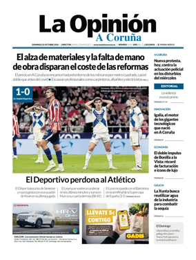 Cover of La Opinion de A Coruna