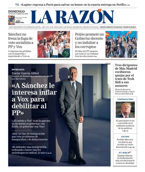 Cover of La Razon (Levante)