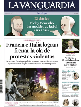 Cover of La Vanguardia (1st Edition)