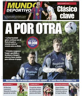 Cover of Mundo Deportivo (Gipuzkoa)