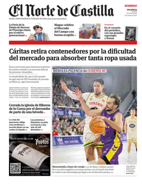 Cover of Norte de Castilla (Palencia)