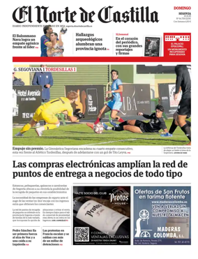Cover of Norte de Castilla (Segovia)