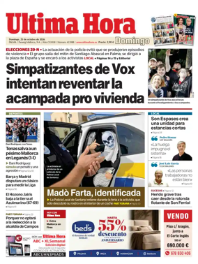 Cover of Ultima Hora