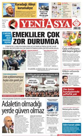 Cover of Yeni Asya