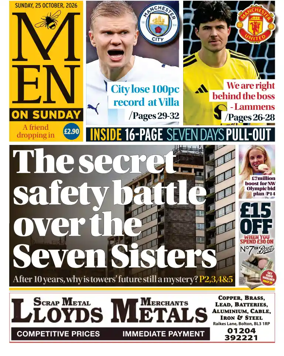 Cover of Manchester Evening News