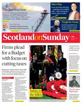 Cover of Scotland on Sunday