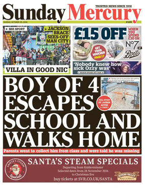 Cover of Sunday Mercury