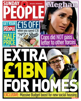 Cover of Sunday People