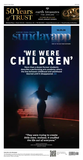 Cover of Asbury Park Press