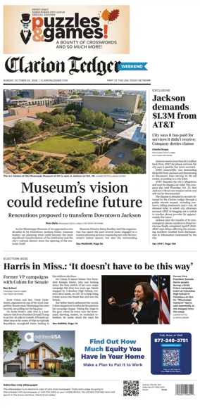 Cover of Clarion Ledger
