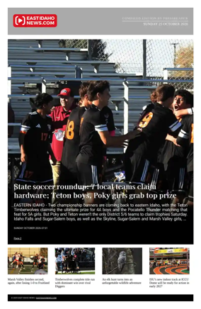 Cover of East Idaho News