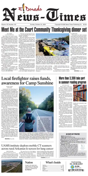 Cover of El Dorado News-Times (VCID - Camden News)