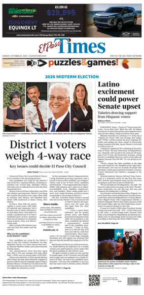 Cover of El Paso Times