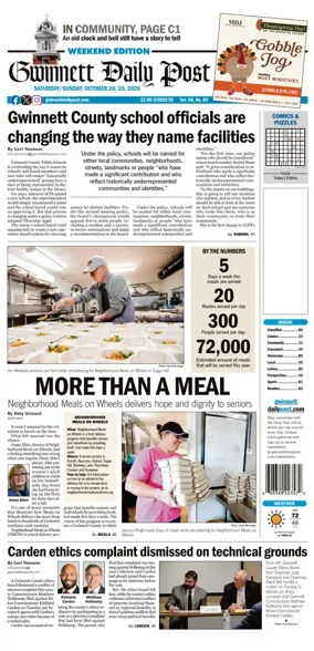 Cover of Gwinnett Daily Post