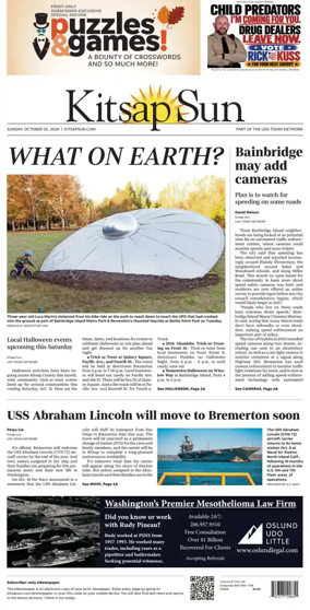 Cover of Kitsap Sun