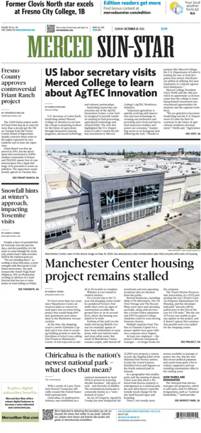 Cover of Merced Sun-Star (Weekend)