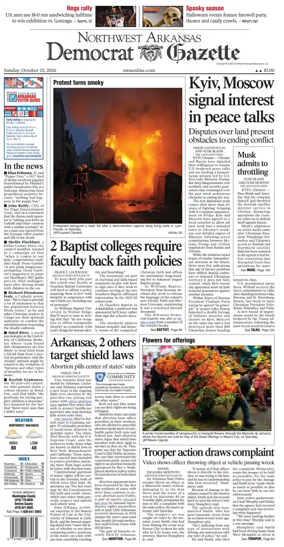 Cover of Northwest Arkansas Democrat-Gazette