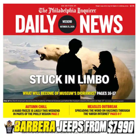 Cover of Philadelphia Daily News