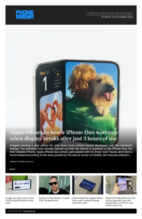 Cover of Phone Arena - Compiled Edition
