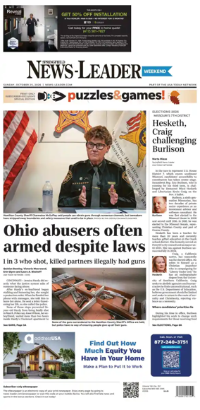 Cover of Springfield News-Leader