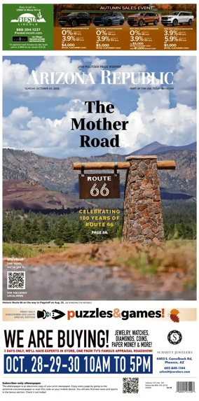Cover of The Arizona Republic