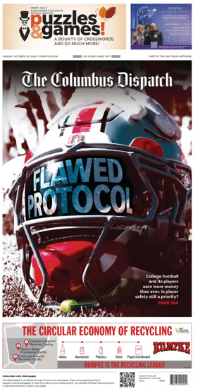 Cover of The Columbus Dispatch