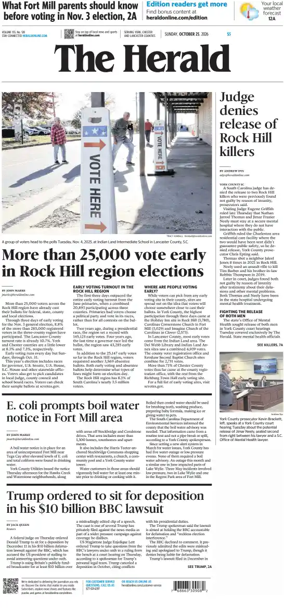 Cover of The Herald (Rock Hill)