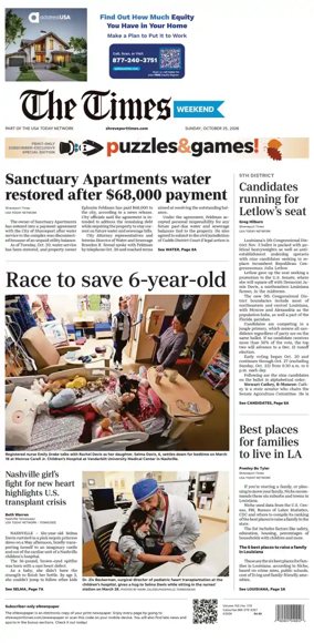 Cover of The Times (Shreveport)