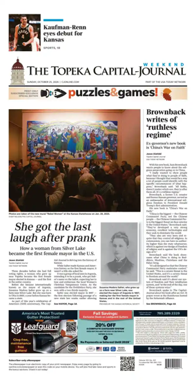 Cover of The Topeka Capital-Journal