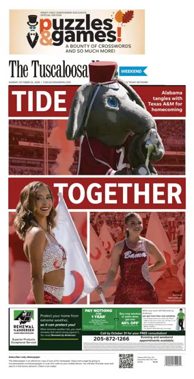 Cover of The Tuscaloosa News