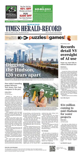 Cover of Times Herald-Record