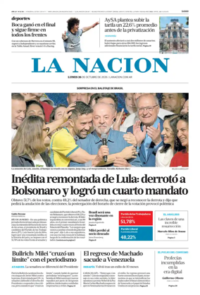 Cover of La Nacion