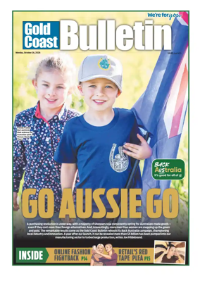 Cover of The Gold Coast Bulletin