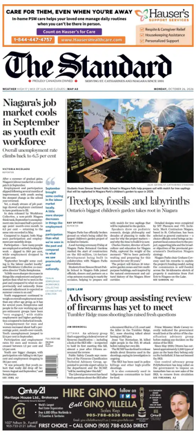 Cover of The Standard (St. Catharines)
