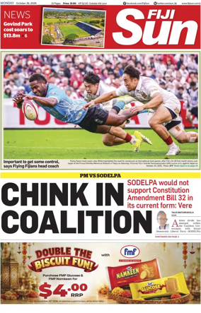 Cover of Fiji Sun